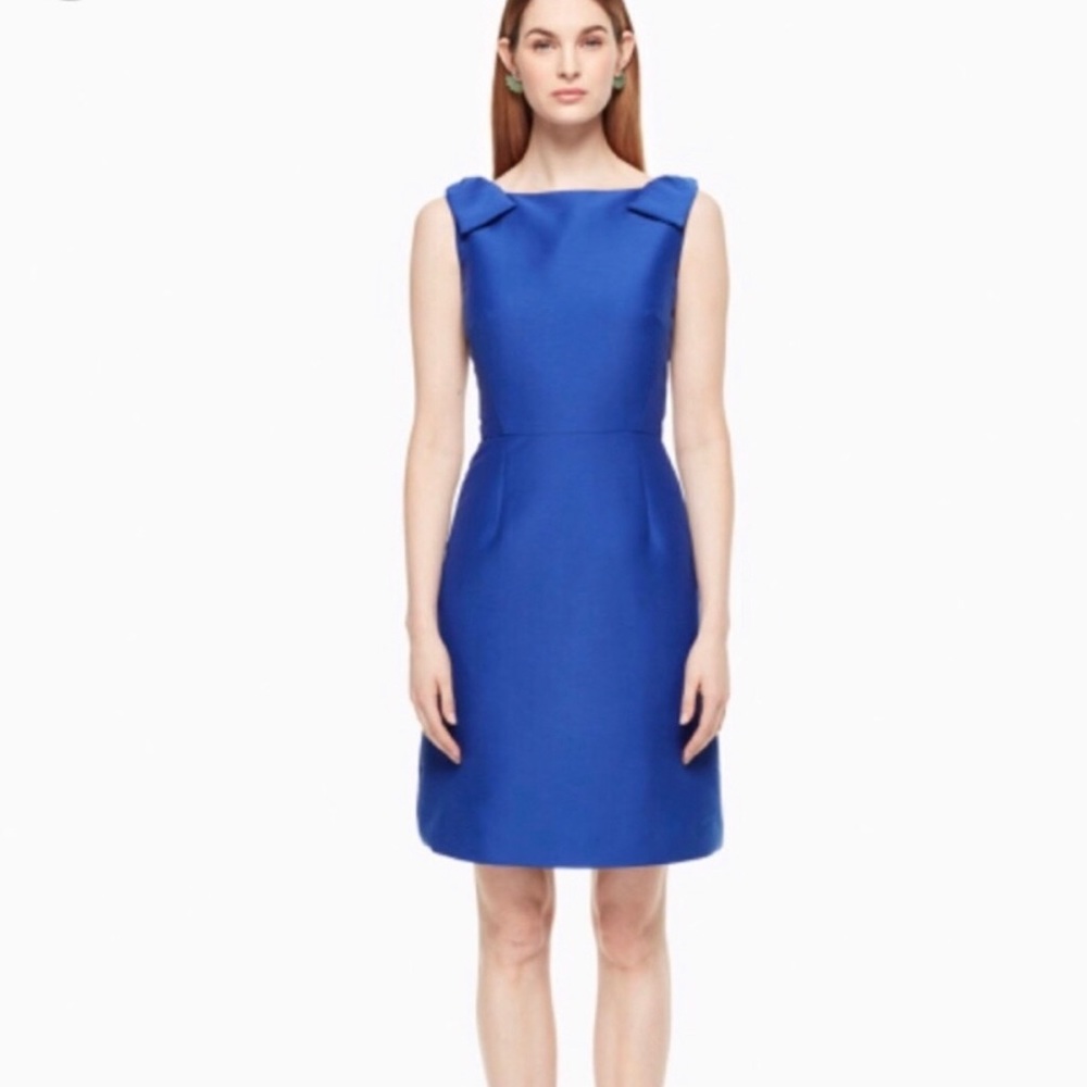 SOLD! KATE SPADE Double Bow A-Line Dres Size 2 - Picture 1 of 7
